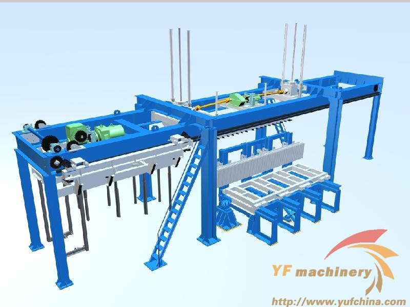 AAC Ground Cutting Machine