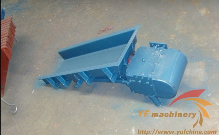 Electromagnetic vibrating feeder